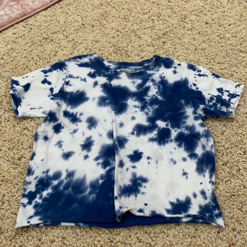 tye dye short sleeve